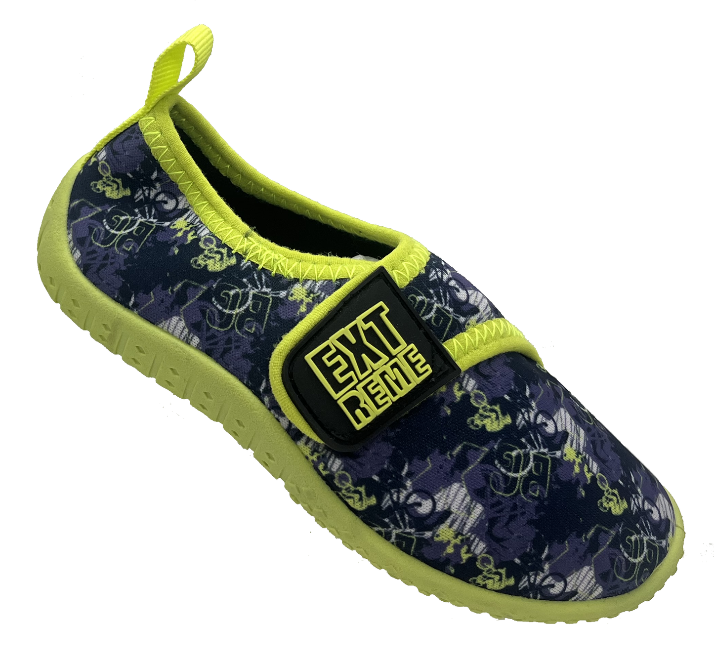 Aquashoes Zapato Acuatico Para Niño Bubble Gummers Azul River