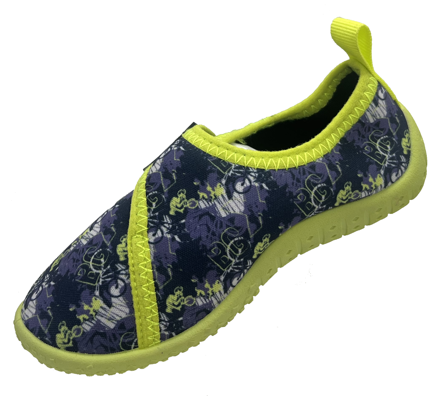 Aquashoes Zapato Acuatico Para Niño Bubble Gummers Azul River