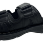 Sandalia Para Caballero Velcro Furor Negra 24098