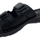 Sandalia Para Caballero Velcro Furor Negra 24098