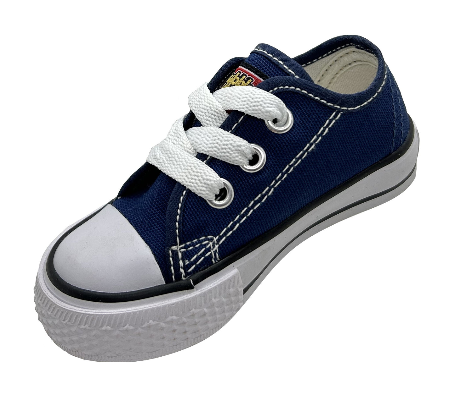 Tenis Choclo Lona Azul Mezclilla Agujeta Niño y Niña Unisex Bubble Gummers Harry