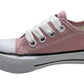 Tenis Choclo Lona Rosa Agujeta Niño y Niña Unisex Bubble Gummers Harry