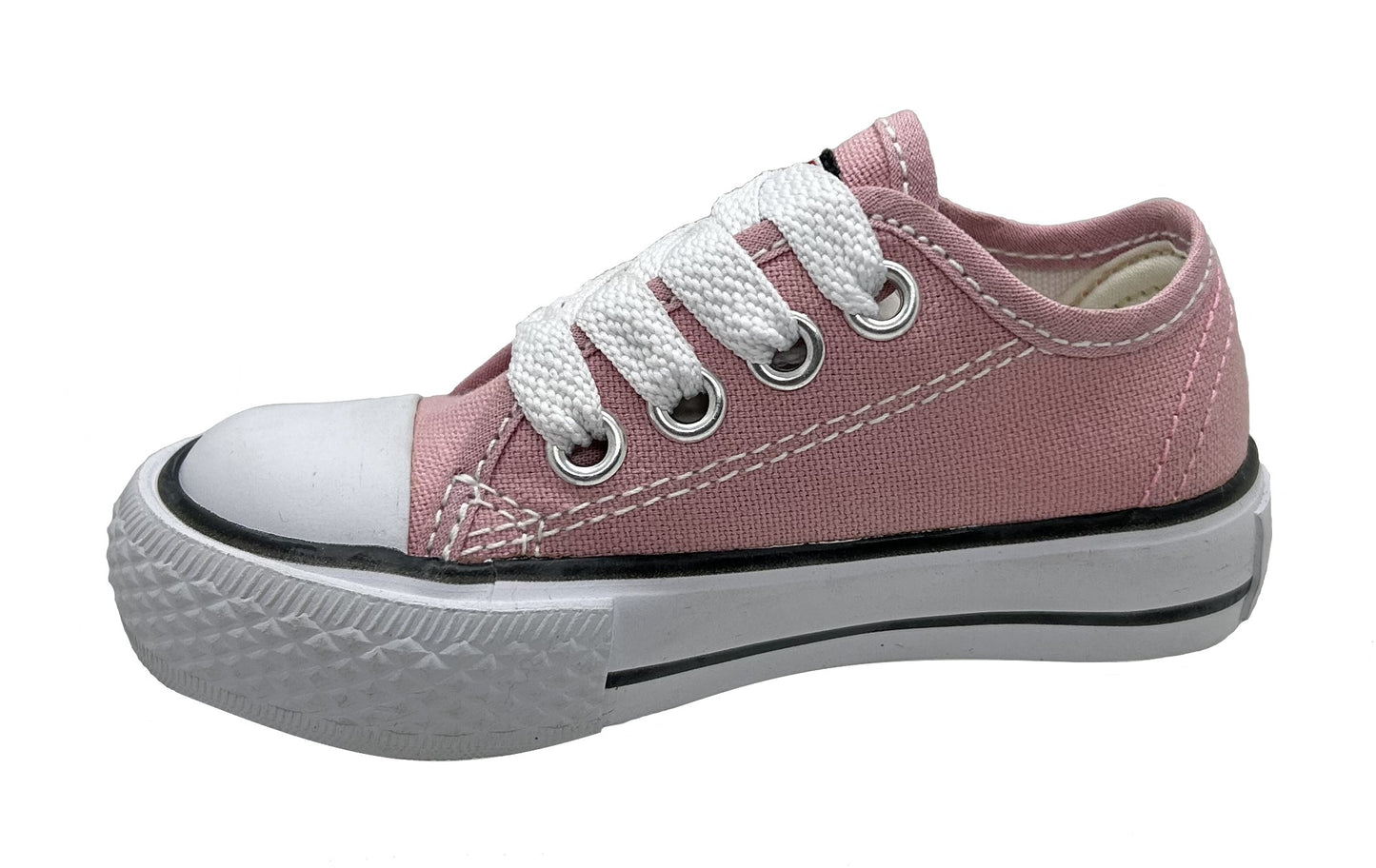 Tenis Choclo Lona Rosa Agujeta Niño y Niña Unisex Bubble Gummers Harry