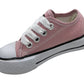 Tenis Choclo Lona Rosa Agujeta Niño y Niña Unisex Bubble Gummers Harry